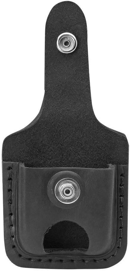 Zippo Black Lighter Pouch with Loop and Thumb Notch