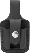 Zippo Black Lighter Pouch with Loop and Thumb Notch