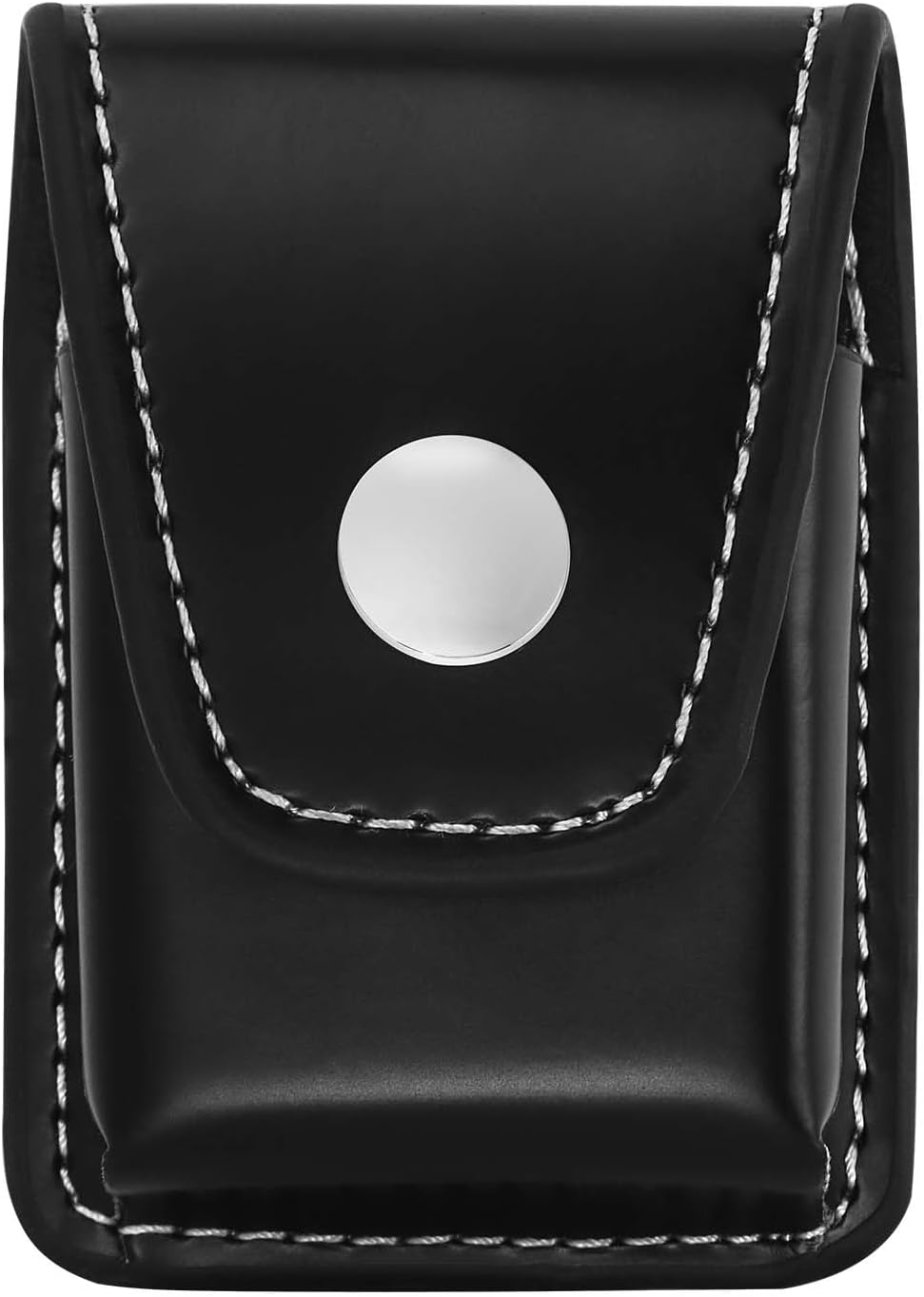 Lighter Case Only Compatible with Zippo,Flip Top Leather Lighter Pouch with Metal Buckle,Anti-Scratch Lighter Pouch with Belt Hole for Man and Woman