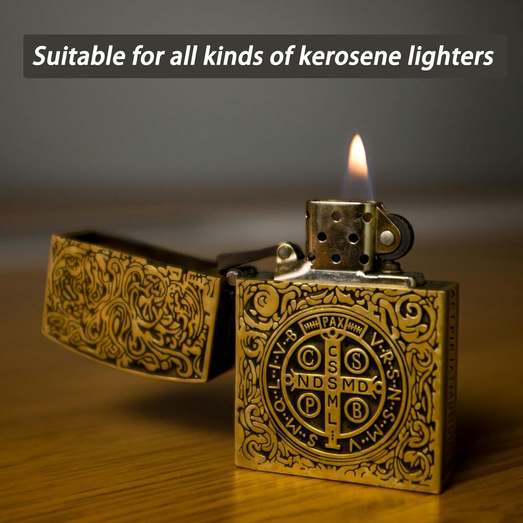 Lighters Maintenance Kit, Repair Kit Complete Set for Most Lighters, Repairing Antique Lighter, Vintage Lighter Repair Kit, Includes Lighters Gasket Seal, Accessories, Case