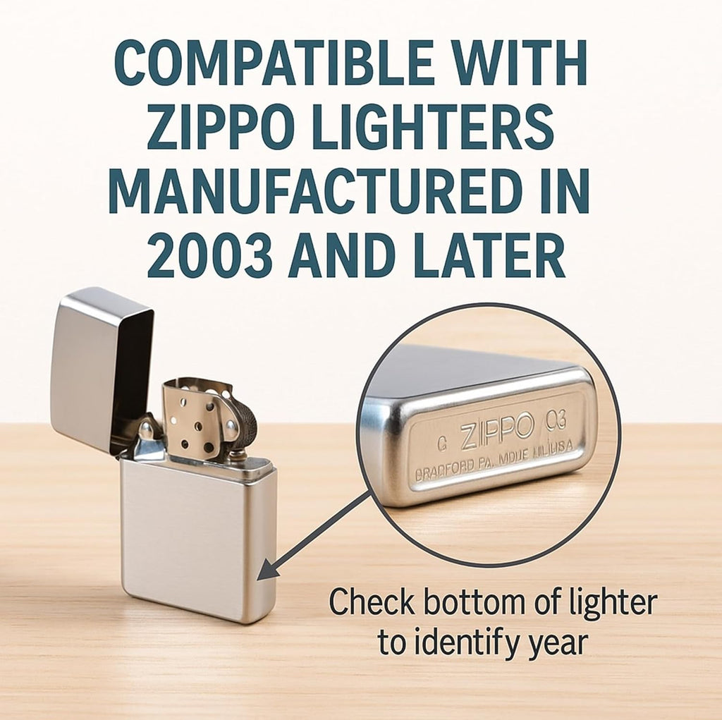 IN SELECT Hinge Pin Repair Kit Compatible with Zippo Lighter Manufactured in 2003 and Later Model- 5 Replacement Pins + 1 Precision Tool for Zippo Lighter Repair, Hinge Fix, and Restoration