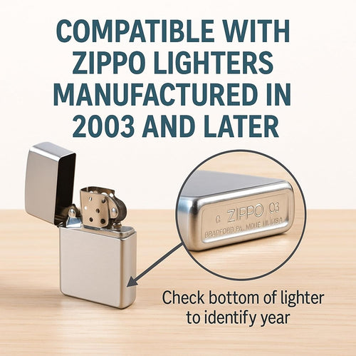 IN SELECT Hinge Pin Repair Kit Compatible with Zippo Lighter Manufactured in 2003 and Later Model- 5 Replacement Pins + 1 Precision Tool for Zippo Lighter Repair, Hinge Fix, and Restoration