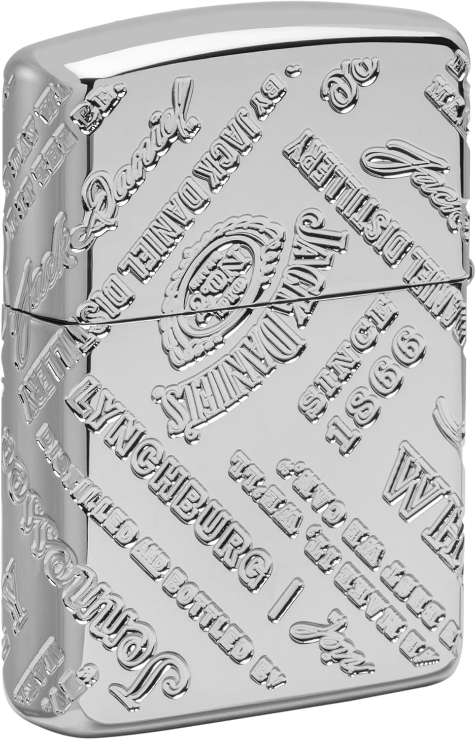 Zippo Lighter: Armor Jack Daniel's MultiCut - High Polish Chrome 49869