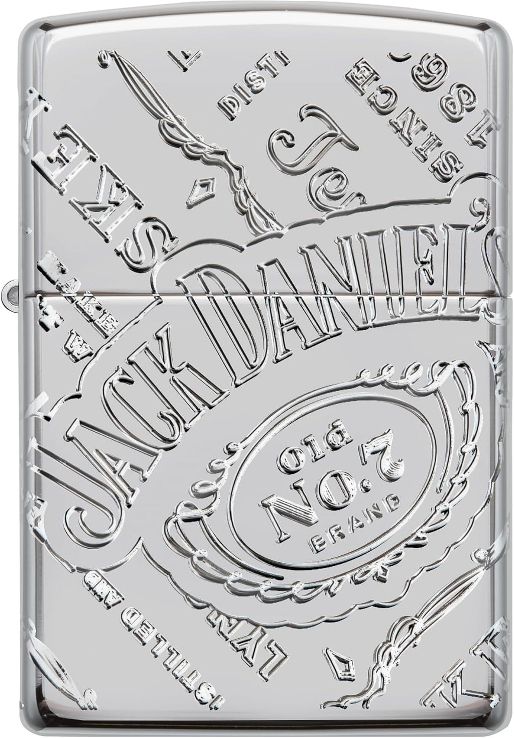 Zippo Lighter: Armor Jack Daniel's MultiCut - High Polish Chrome 49869