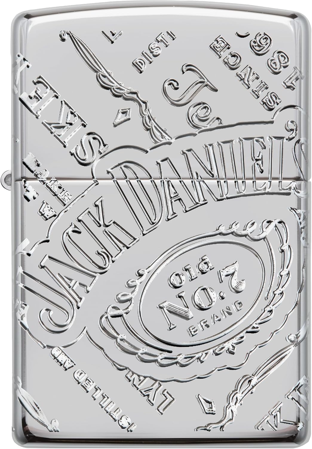 Zippo Lighter: Armor Jack Daniel's MultiCut - High Polish Chrome 49869