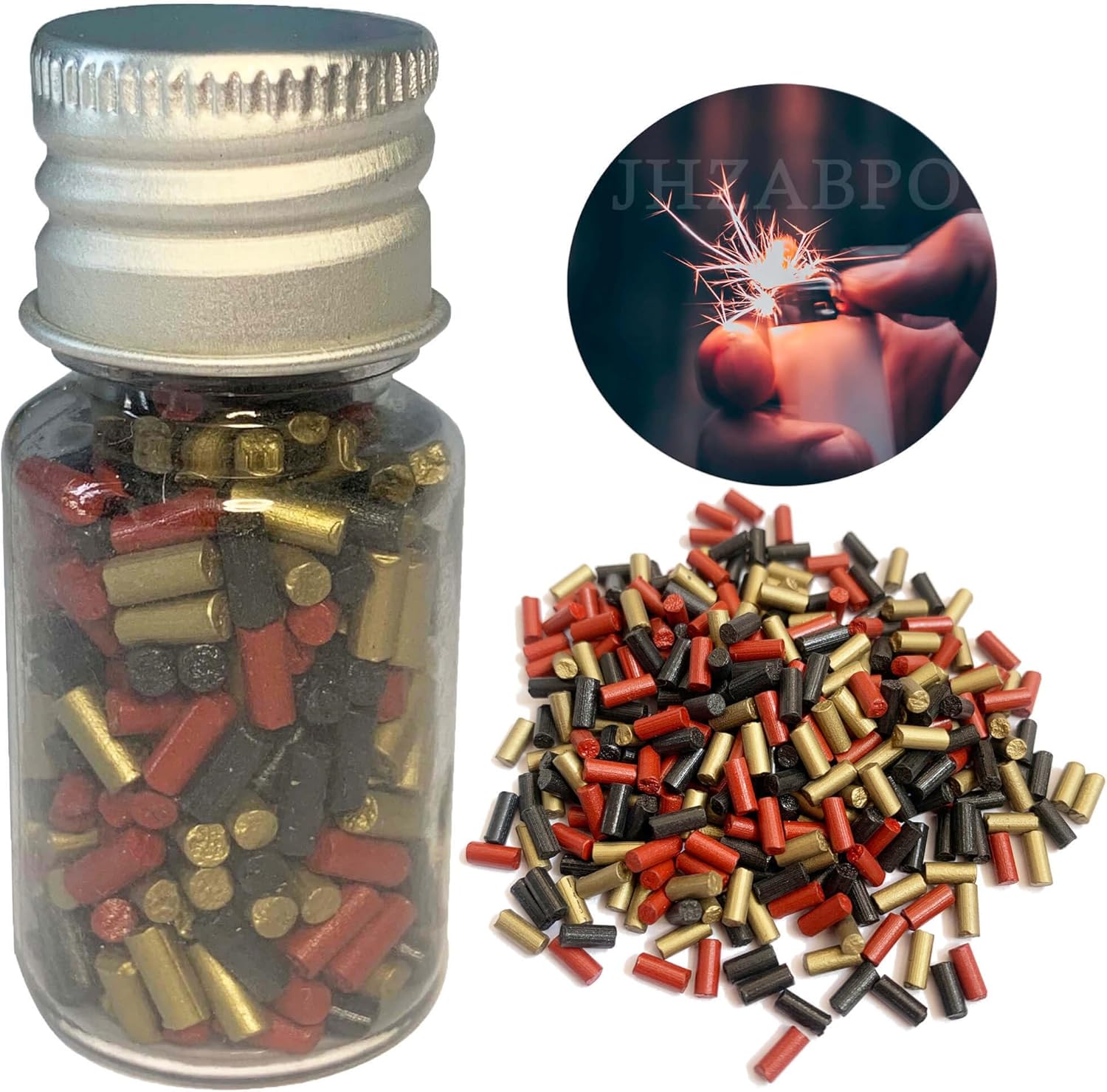 Lighter Replacement Flints, Lighter Flint Striker, 350-Pack of Colorful Flints for Lighters